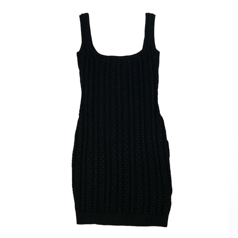 MESHKI Black Sweater Dress (NWOT)